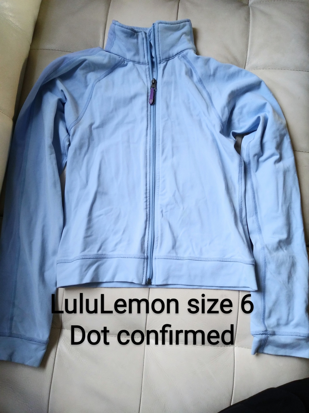 lululemon athletica Powder Blue Full-Zip Utility Jacket